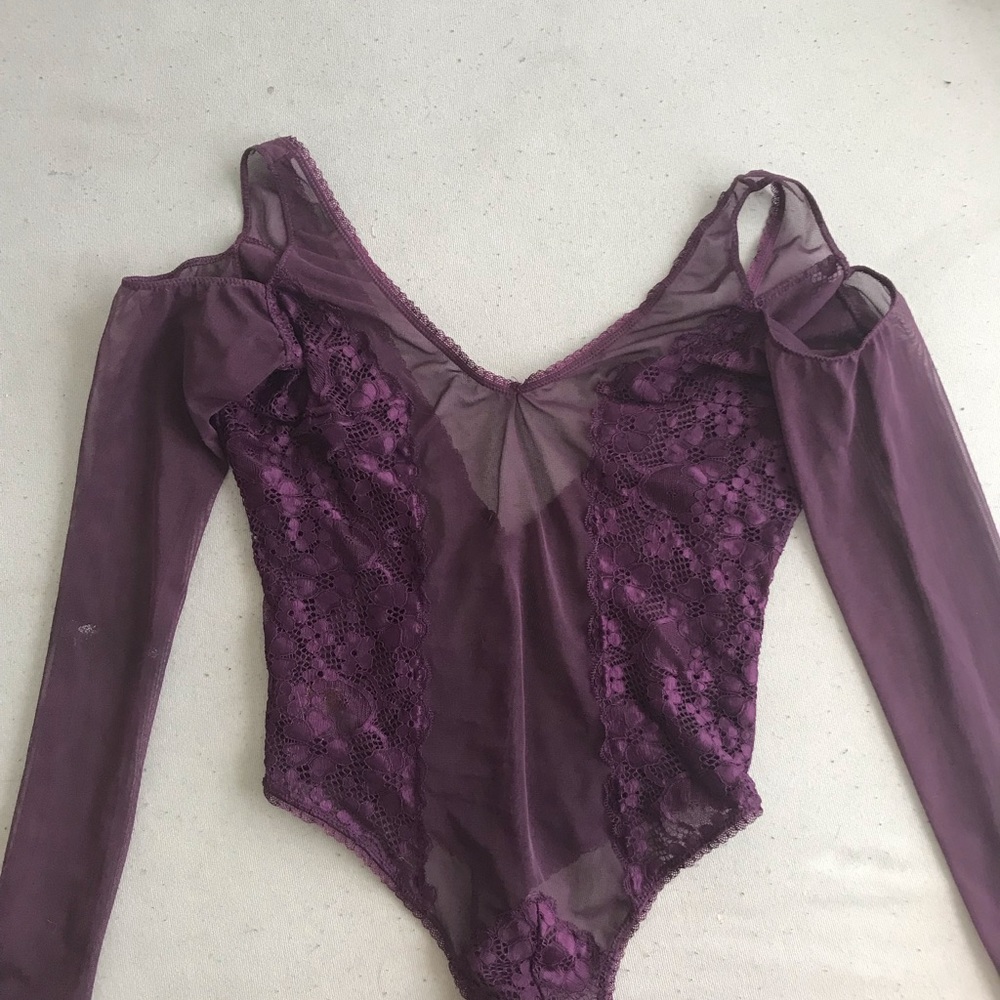 Purple teddy